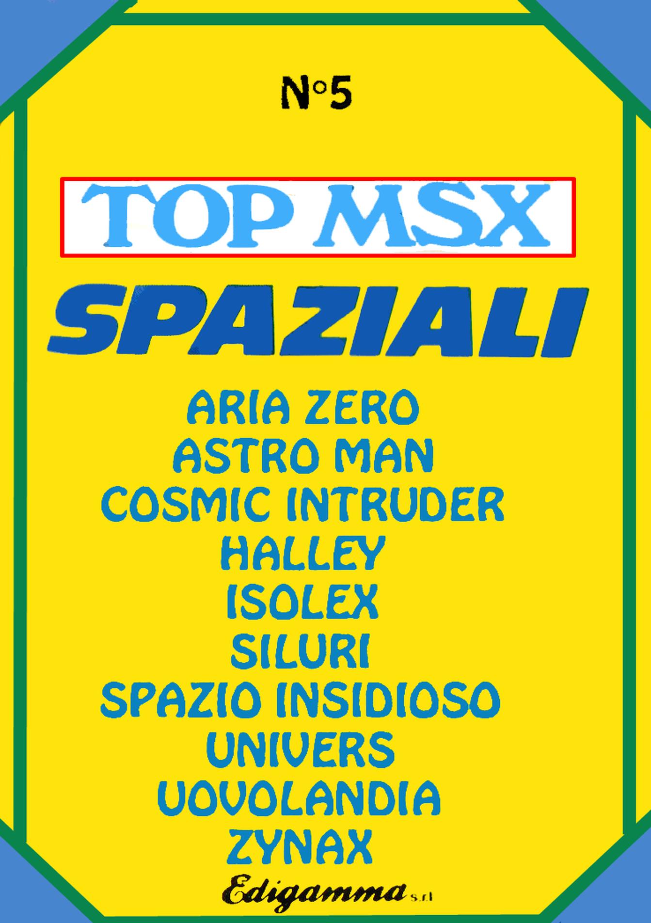 Top MSX Nº 5 - Spaziali
